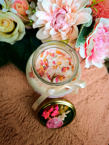 Tubarózsa szeretet ásvány szójagyertya