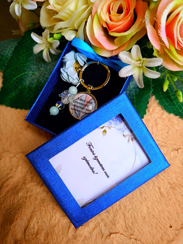 Keresztszülő felkérő - köszönő kulcstartó keresztanyának II