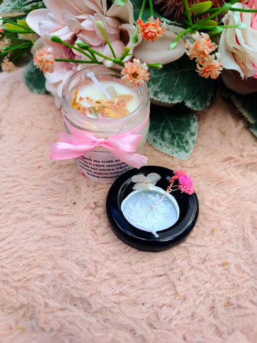 Ajándék egyedi feliratos mini gyertya