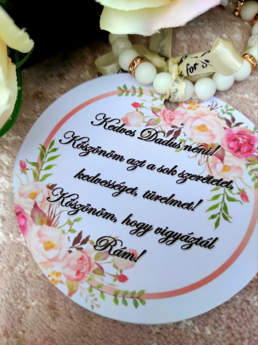Legjobb dadus piros kulcstartó