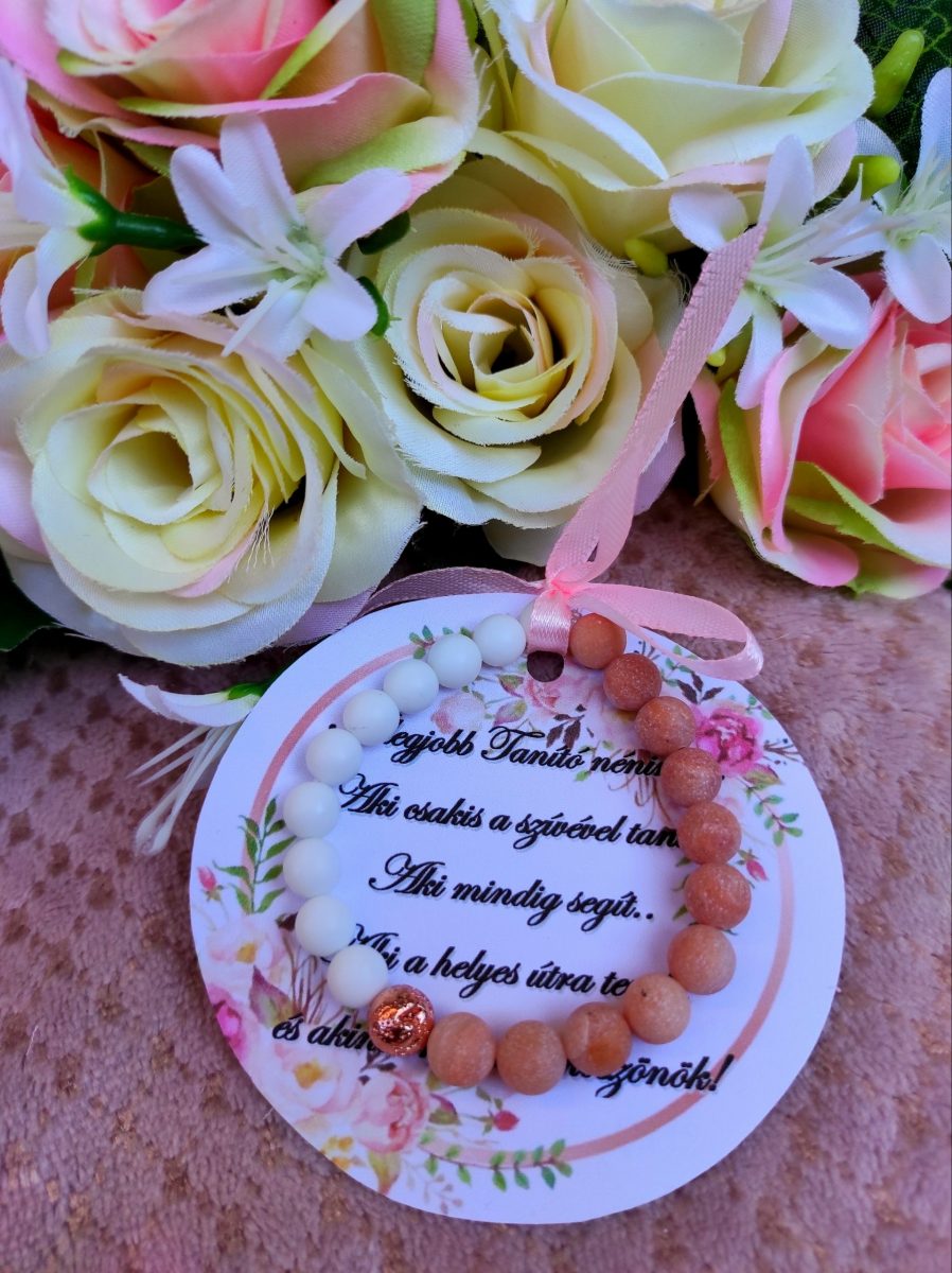 Köszönő ajándék szolid karkötő