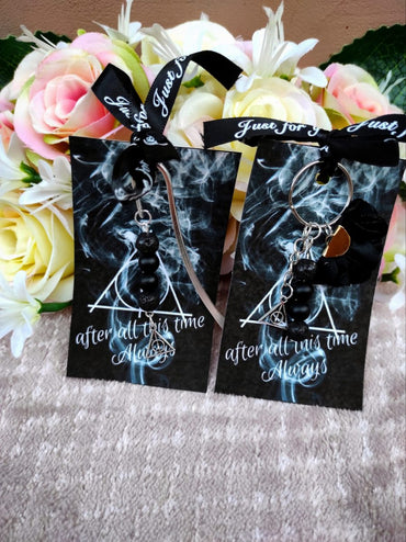 Harry Potter kulcstartó - fekete