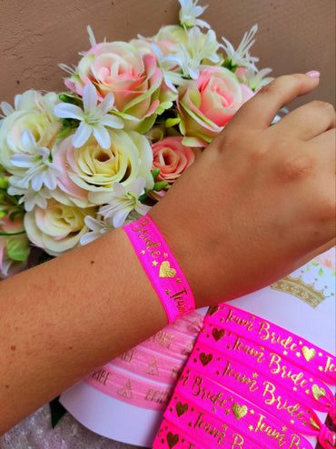 Leánybúcsú egyen karkötő