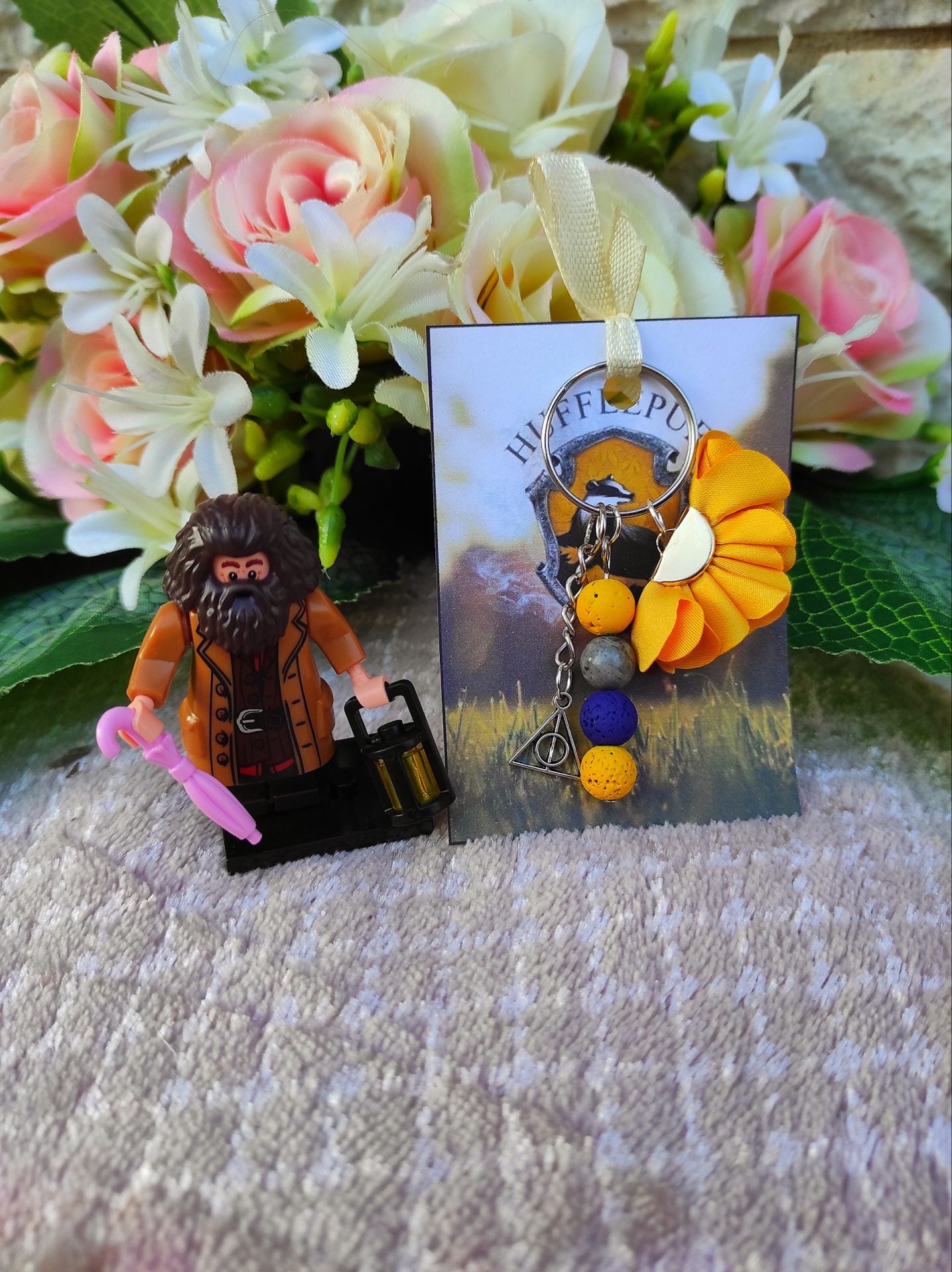 Harry Potter Hugrabug kulcstartó