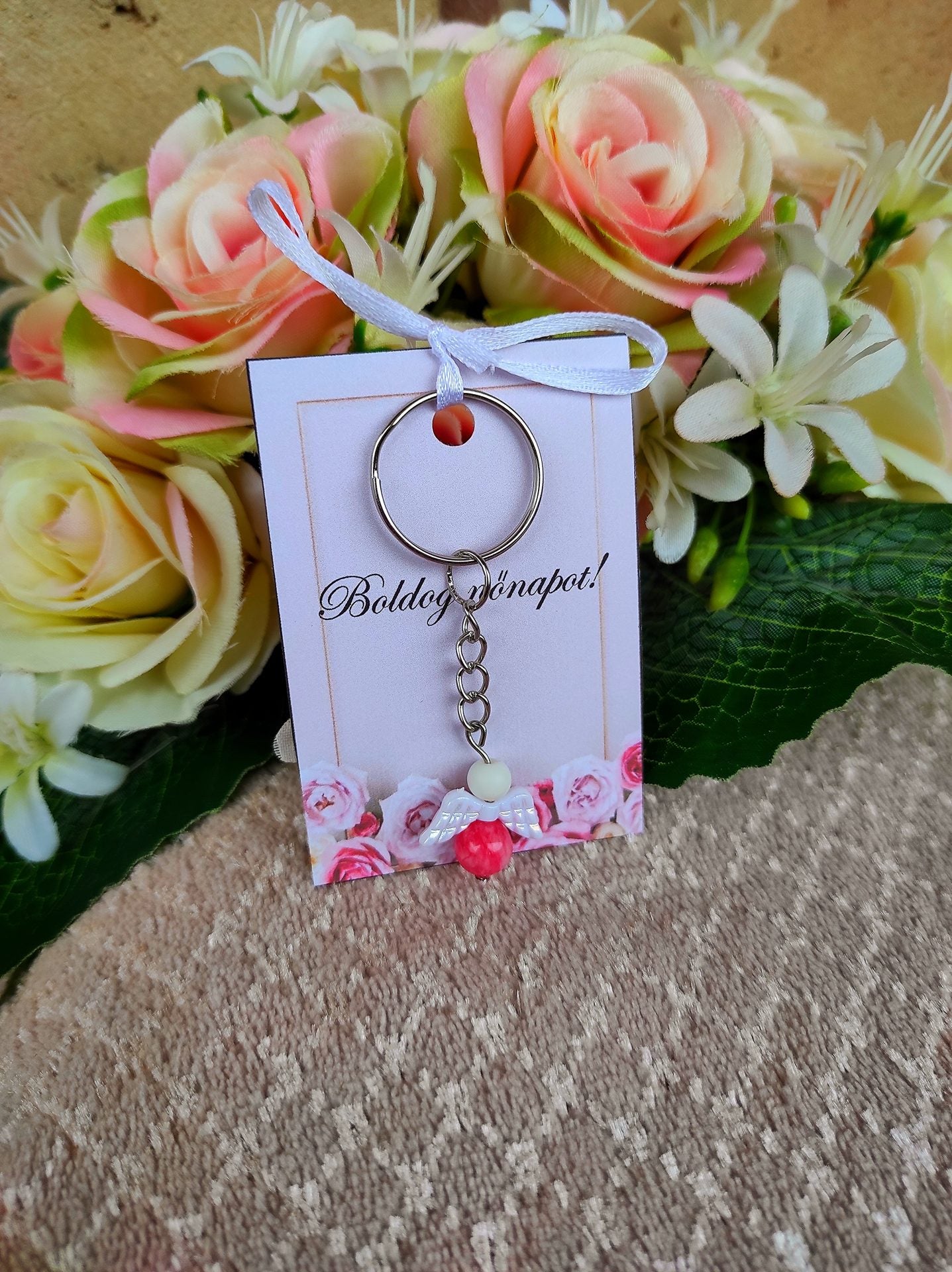 Nőnapi ásvány angyal jade