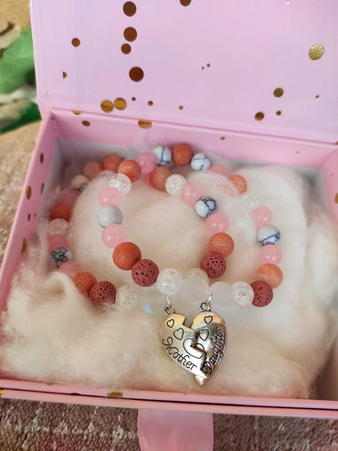 Anya-lánya páros karkötő dobozban