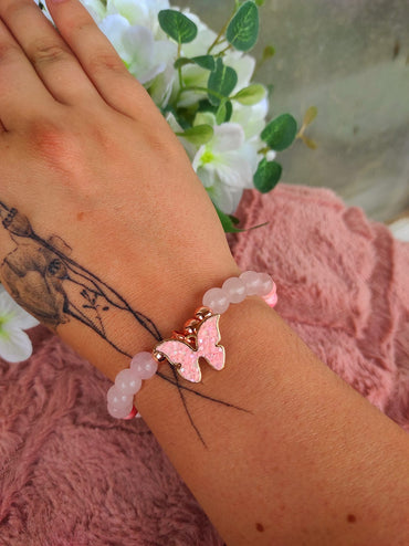 2in1 pillangós karkötő