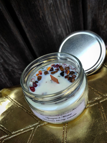 Harmónia, bátorság, önbecsülés szójagyertya