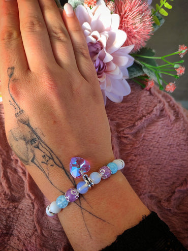 Méregtelenítő jade szív karkötő