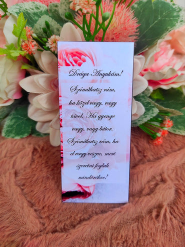 A legjobb anya kulcstartó fehér