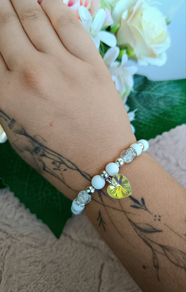 Szerencsehozó ásvány karkötő