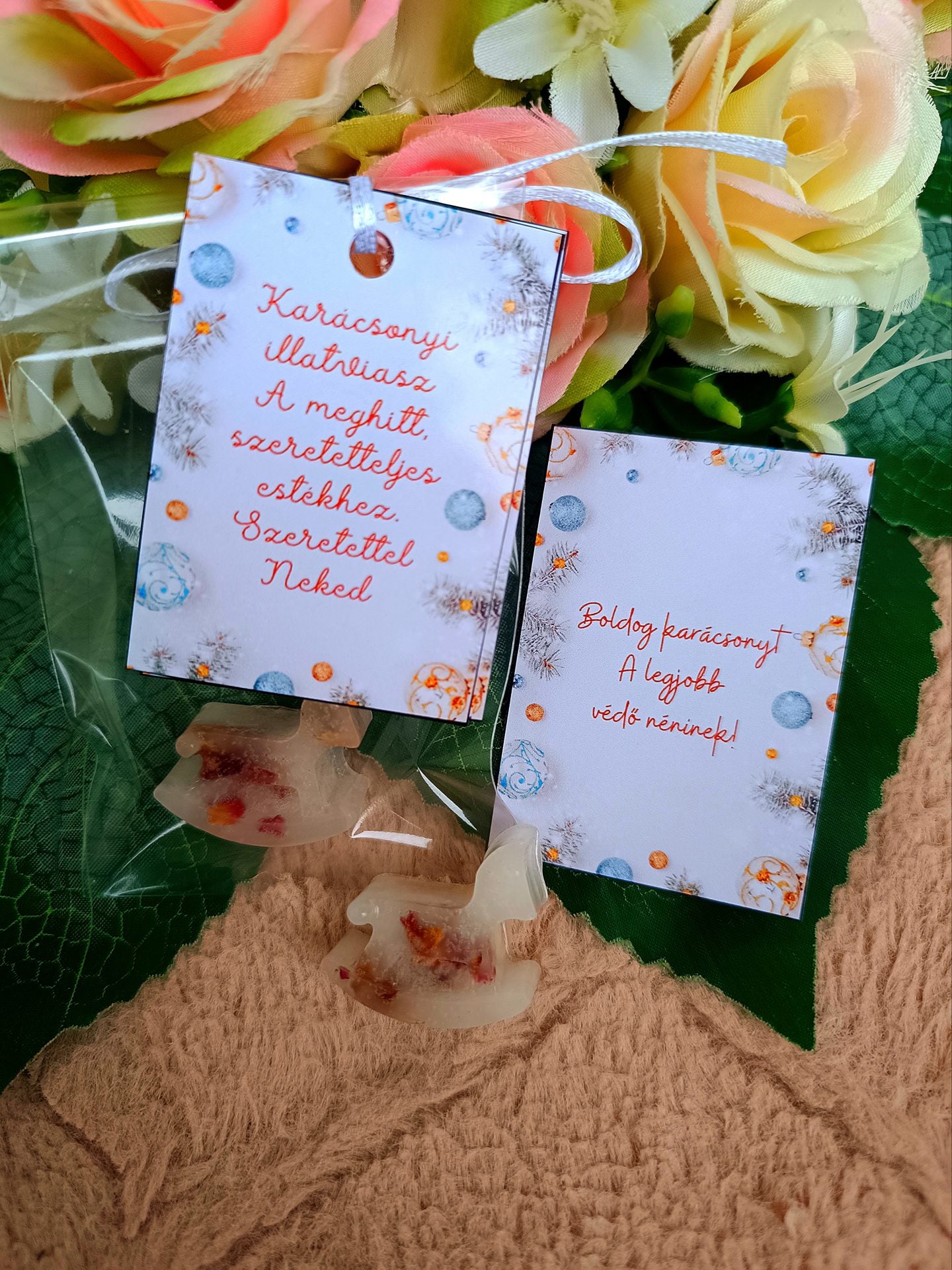 Karácsonyi fűszerek viasz védő néninek