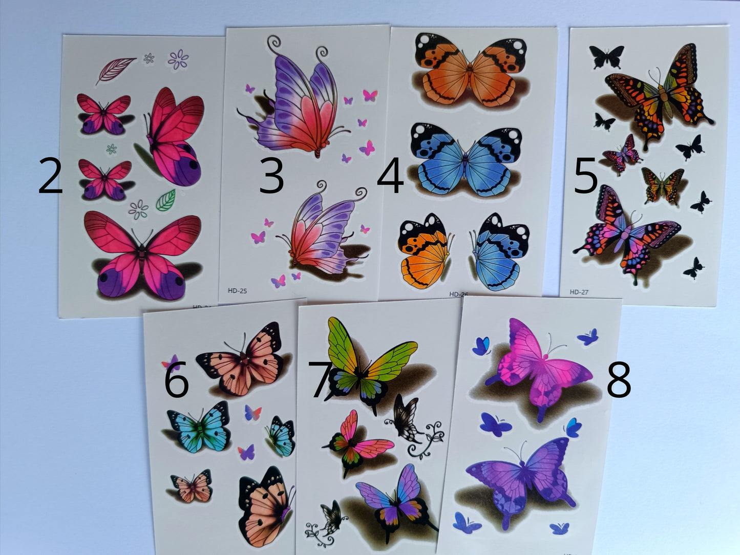 Nőnapi ajándék gyerek tetoválás köszöntővel