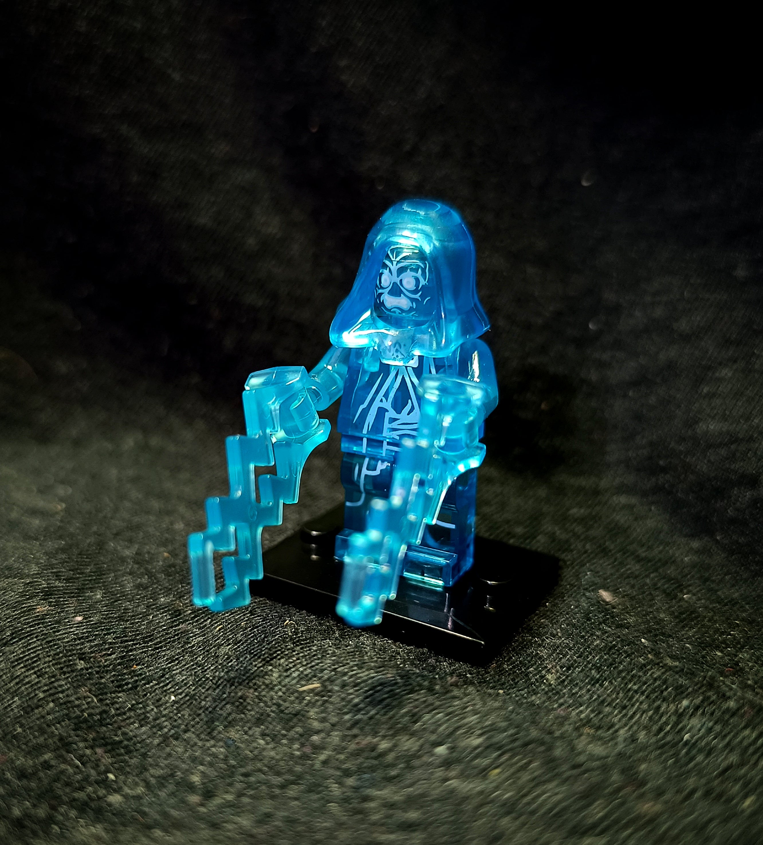 Star Wars hologram Palpatine figura