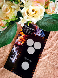 Tanúfelkérő kaparós sorsjegy fekete márvány