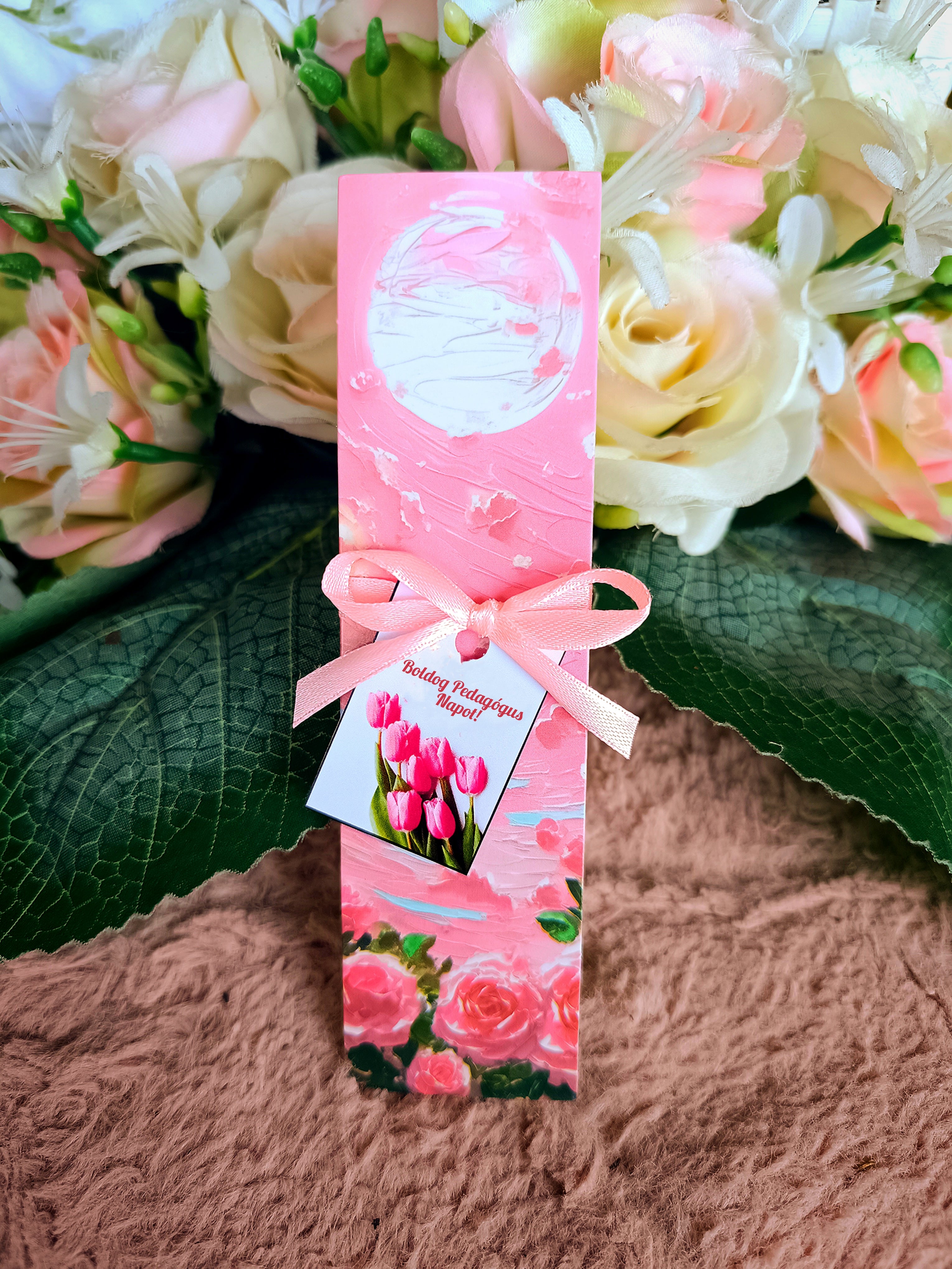 Ajándék pedagógusnak könyvjelző